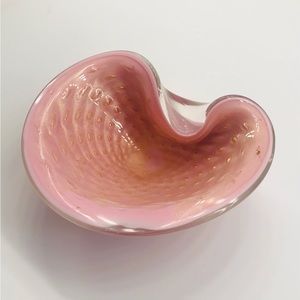 Vintage Alfredo Barbini Italy Murano Art Glass